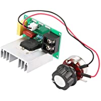 Controlador de velocidad del motor 8000W AC 0-220V 100A Motor electrónico Controlador de velocidad Regulador de voltaje…